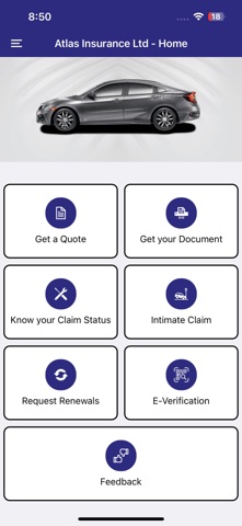 Atlas Insurance screenshot