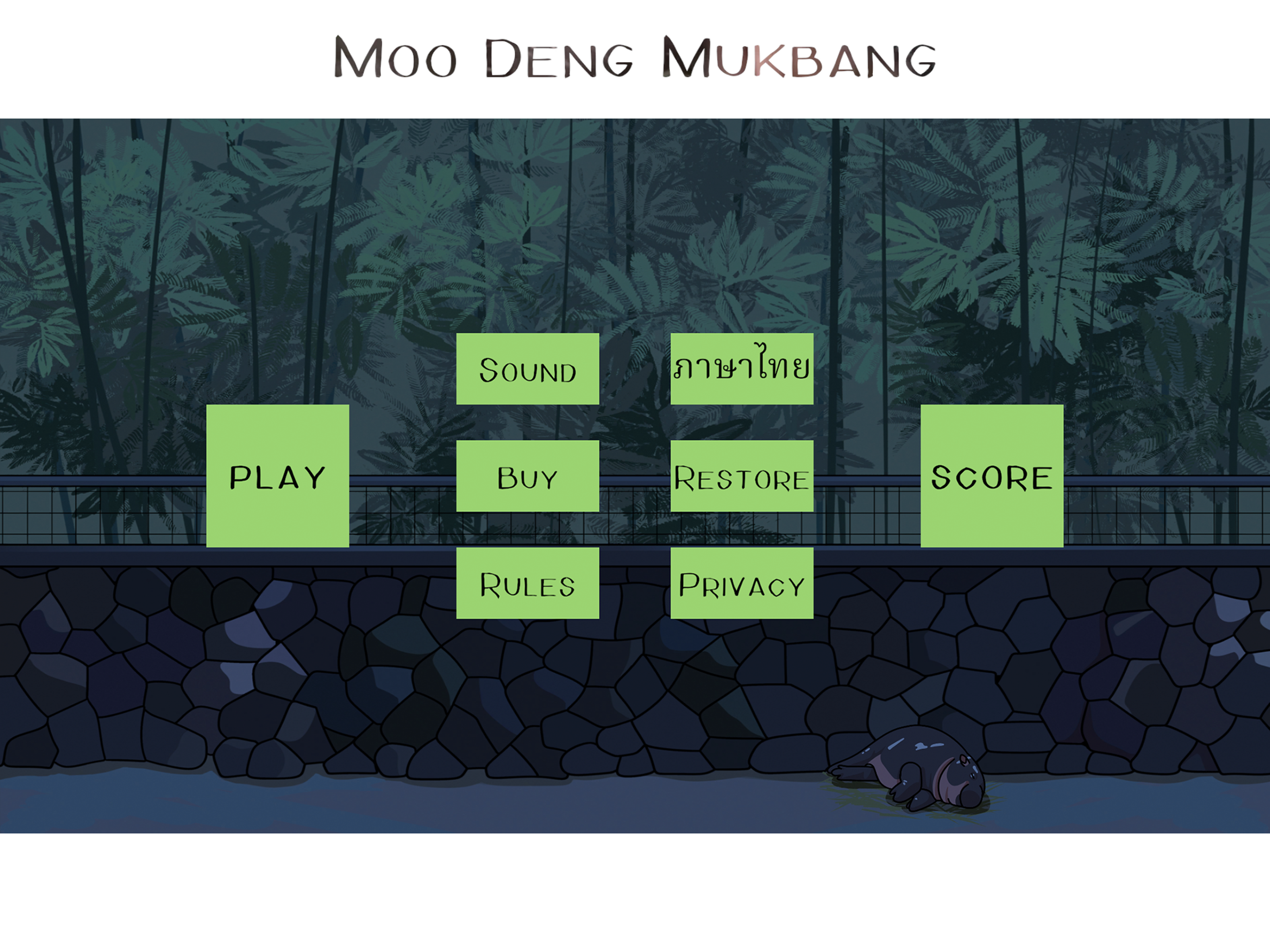 Moo Deng Mukbang