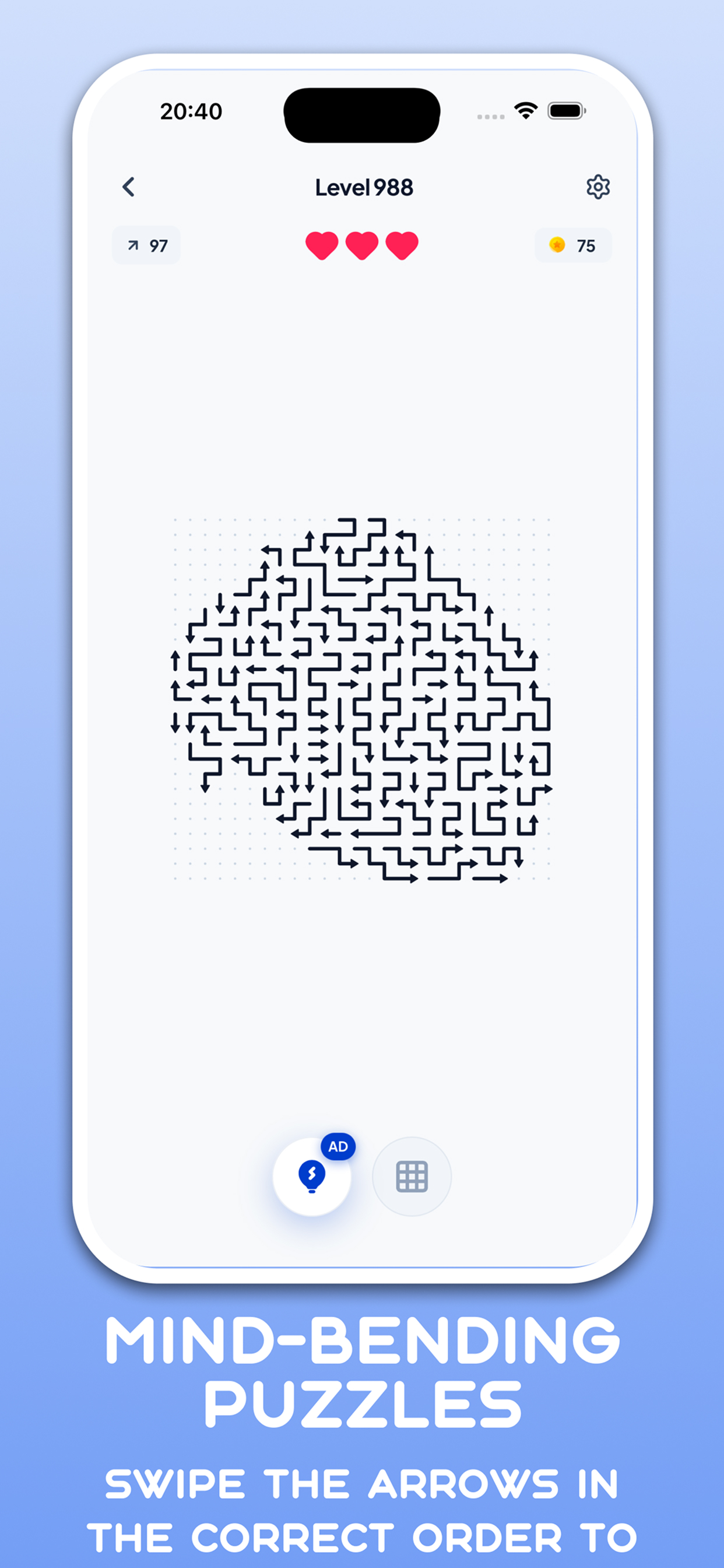Swipe Arrow: Brain Teaser screenshot 4