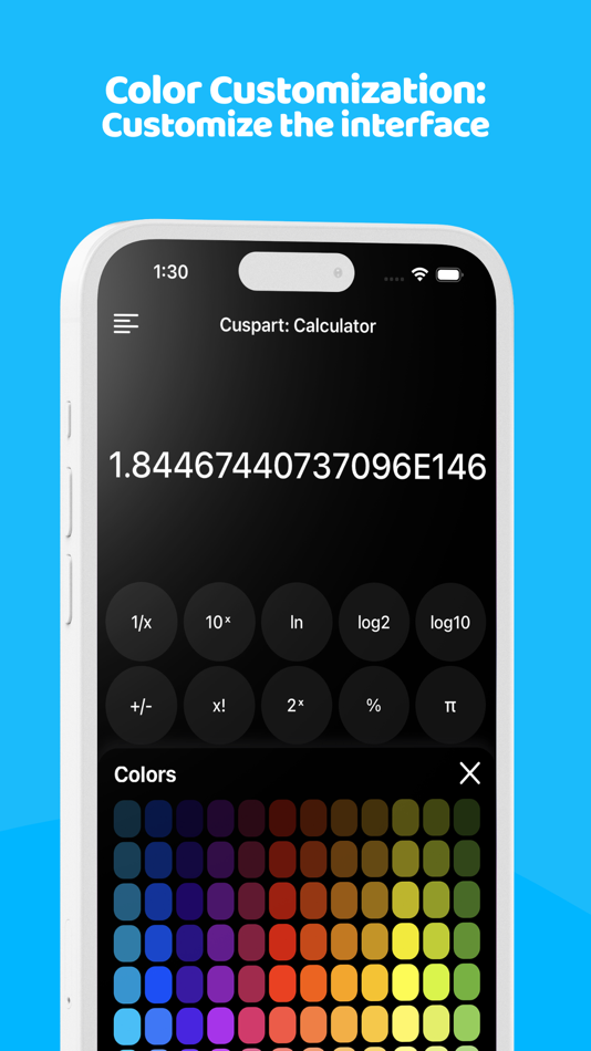 #3. Cuspart: Calculator (iOS) 由: Mustafa Tolga DALBUDAK
