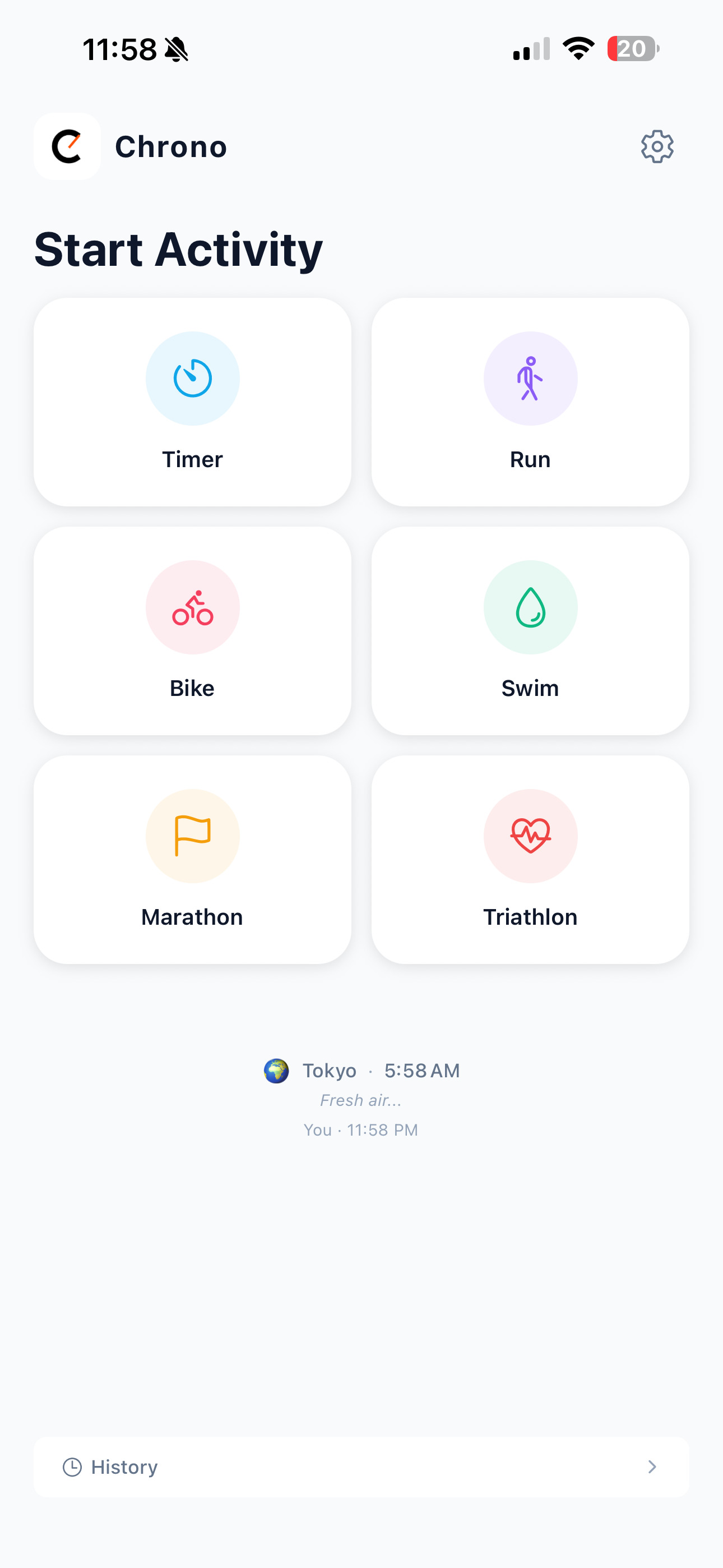 Chrono Sports Timer screenshot 10