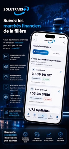 Solutrans + iPhone screenshot