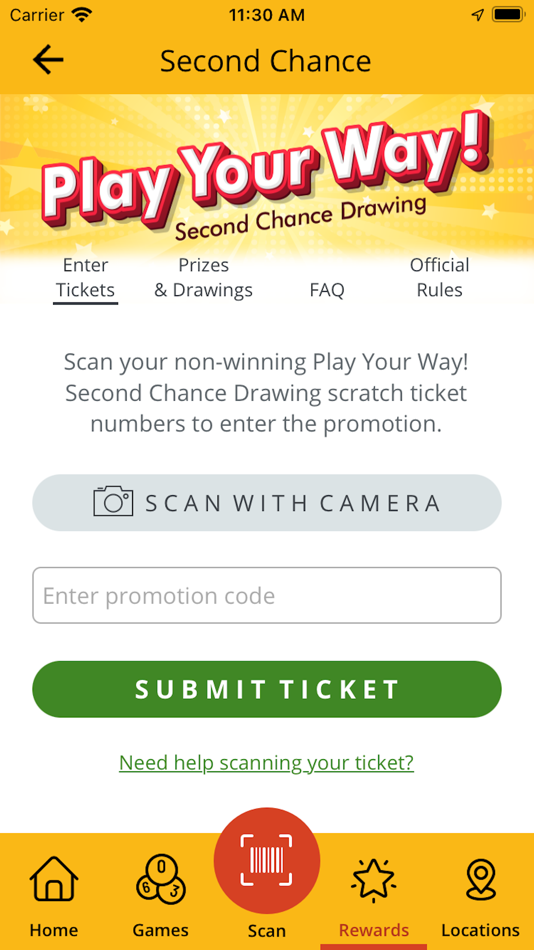 #2. NH Lottery (iOS) By: Interaction Gaming