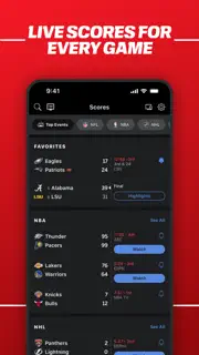 ESPN: Live Sports & Scores screenshot 8