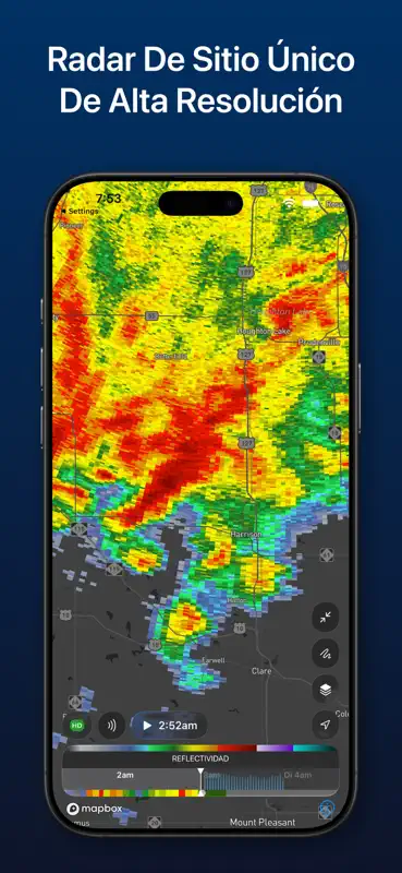 Storm Radar: mapa del tiempo screenshot 4 of 10