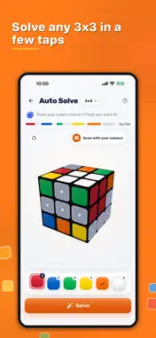 Rubik's Cube Solver & Tutorial screenshot 2