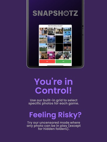 SnapShotz: Photo Party Game iPad screenshot