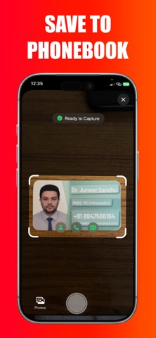 Contactable screenshot