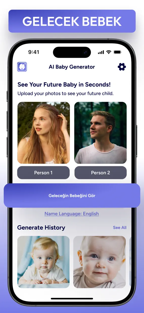 Baby AI Face: BabyFuture screenshot 2