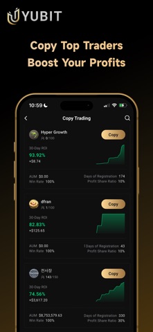 YUBIT: Crypto Exchange Screenshot 6 of 8
