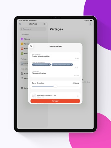 eDocPerso App Store preview screenshot 10