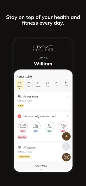 Hyve Fitness screenshot 2