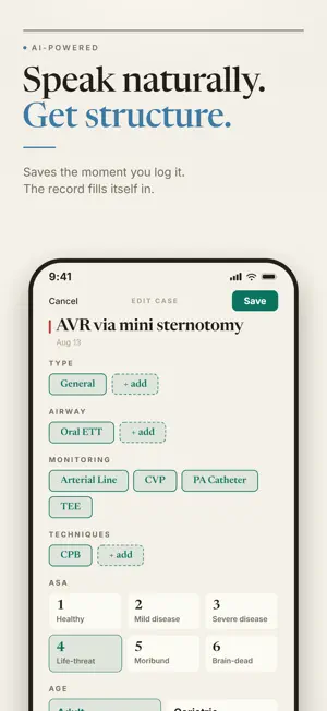 Anesto - Anesthesia Case Log screenshot 2