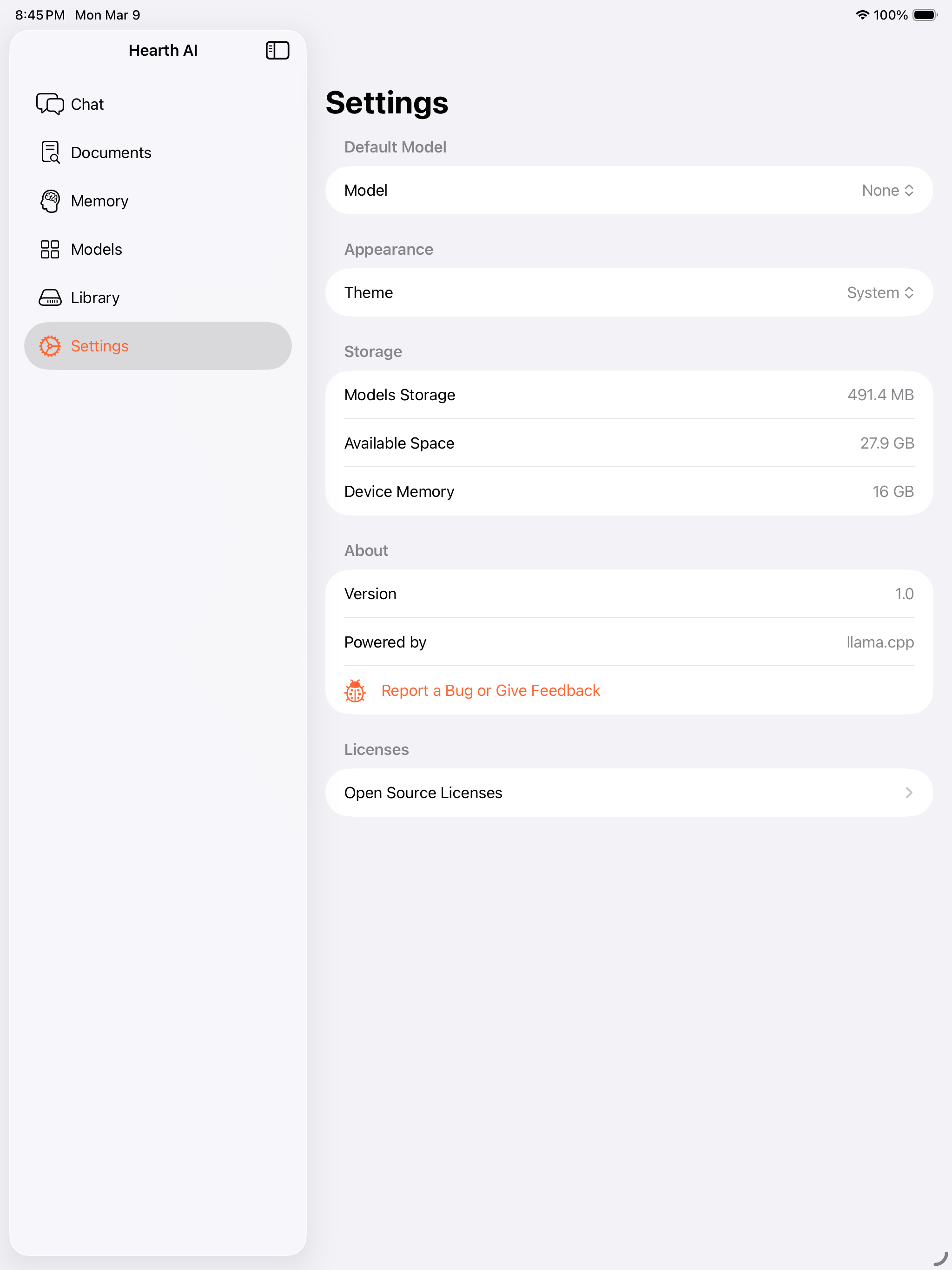 Hearth AI - On-Device AI screenshot 6