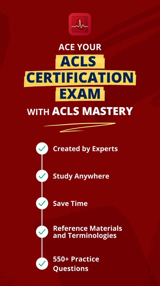 #1. AHA ACLS Mastery | Exam Prep (iOS) 由: Higher Learning Technologies
