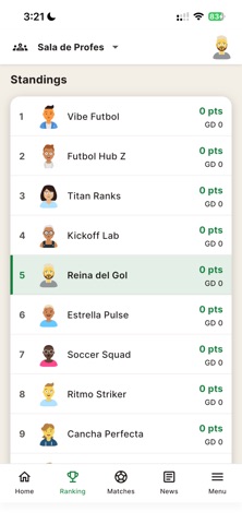 Modo Futbol App Screenshot 2 of 7