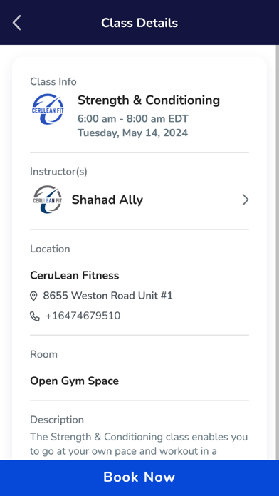 CeruLean Fitness Screenshot 1 - AppWisp.com CeruLean Fitness Screenshot 1 - AppWisp.com