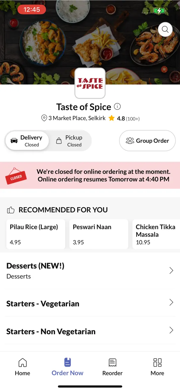 Screenshot #2 pour Taste of Spice.