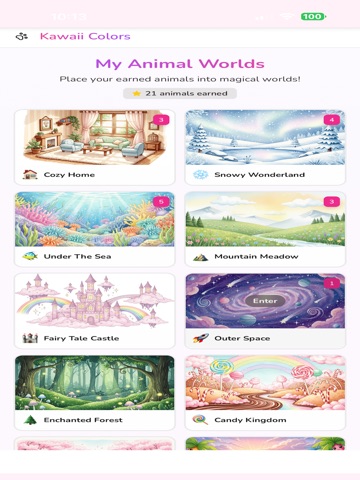 Kawaii Colors iPad screenshot