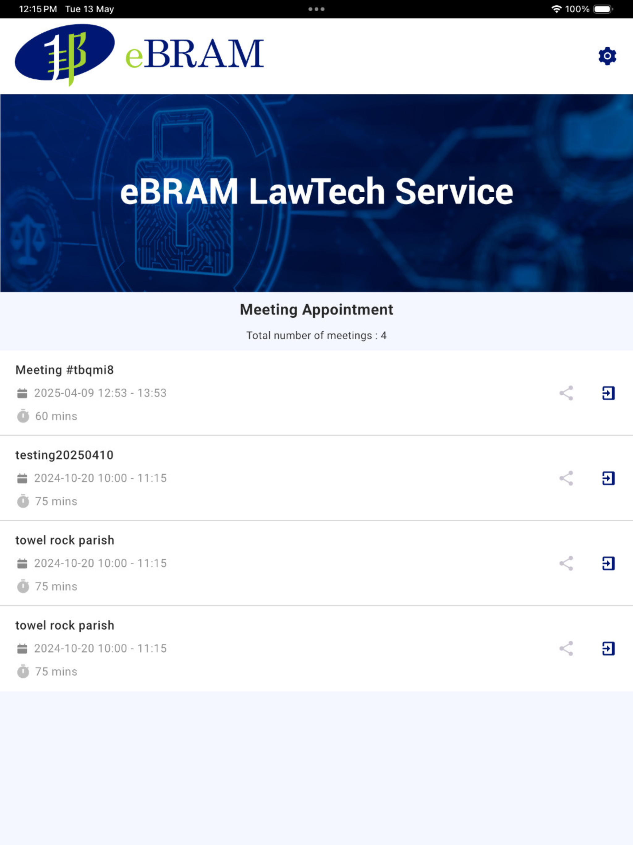 eBRAM Conference