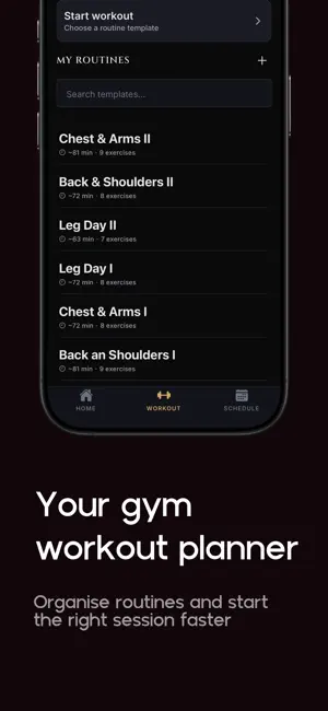 VIGR - Gym Tracker screenshot 3