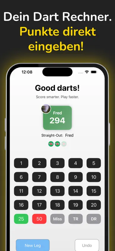 Dart Zähler - Dartly screenshot 3 of 7