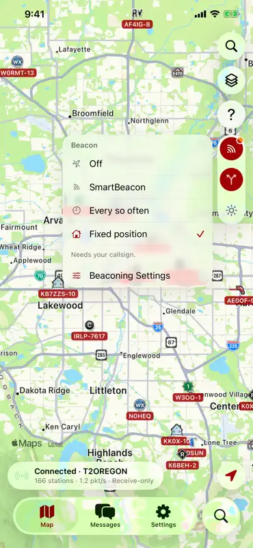 APRS Mobile screenshot 2 of 9