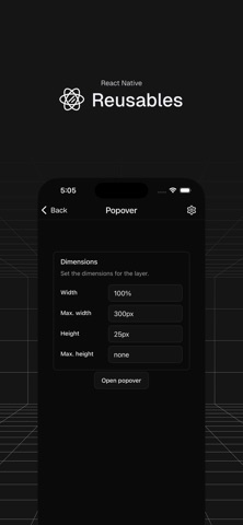 React Native Reusables screenshot