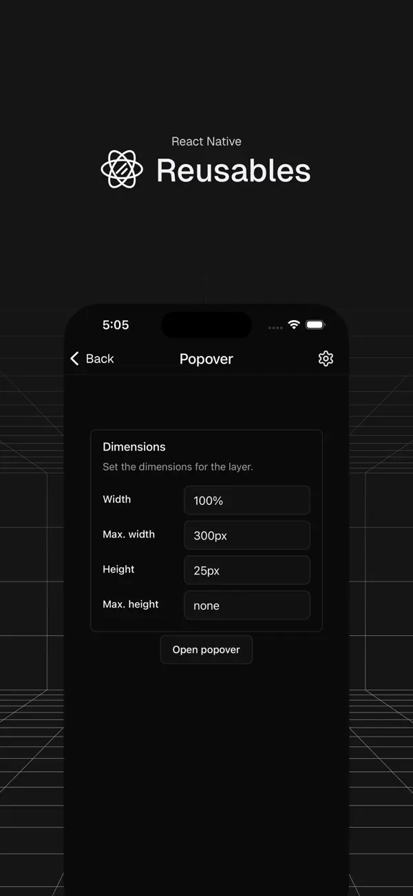 #2. React Native Reusables (iOS) Bởi: Founded Labs Inc