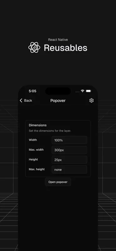 React Native Reusables screenshot 2 of 4