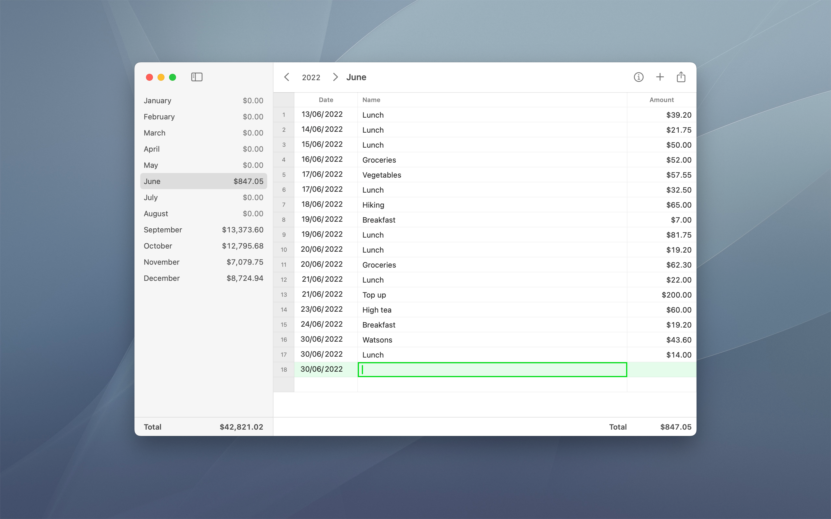 Monies Expense Tracker screenshot 5