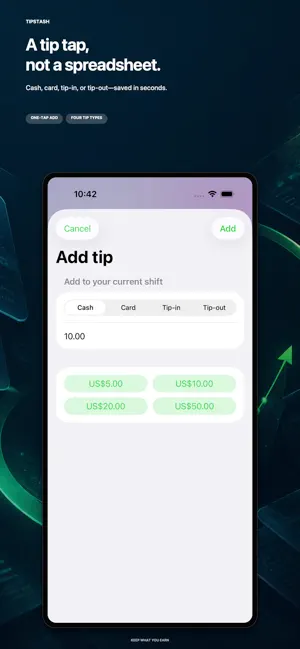 TipStash — screenshot 3