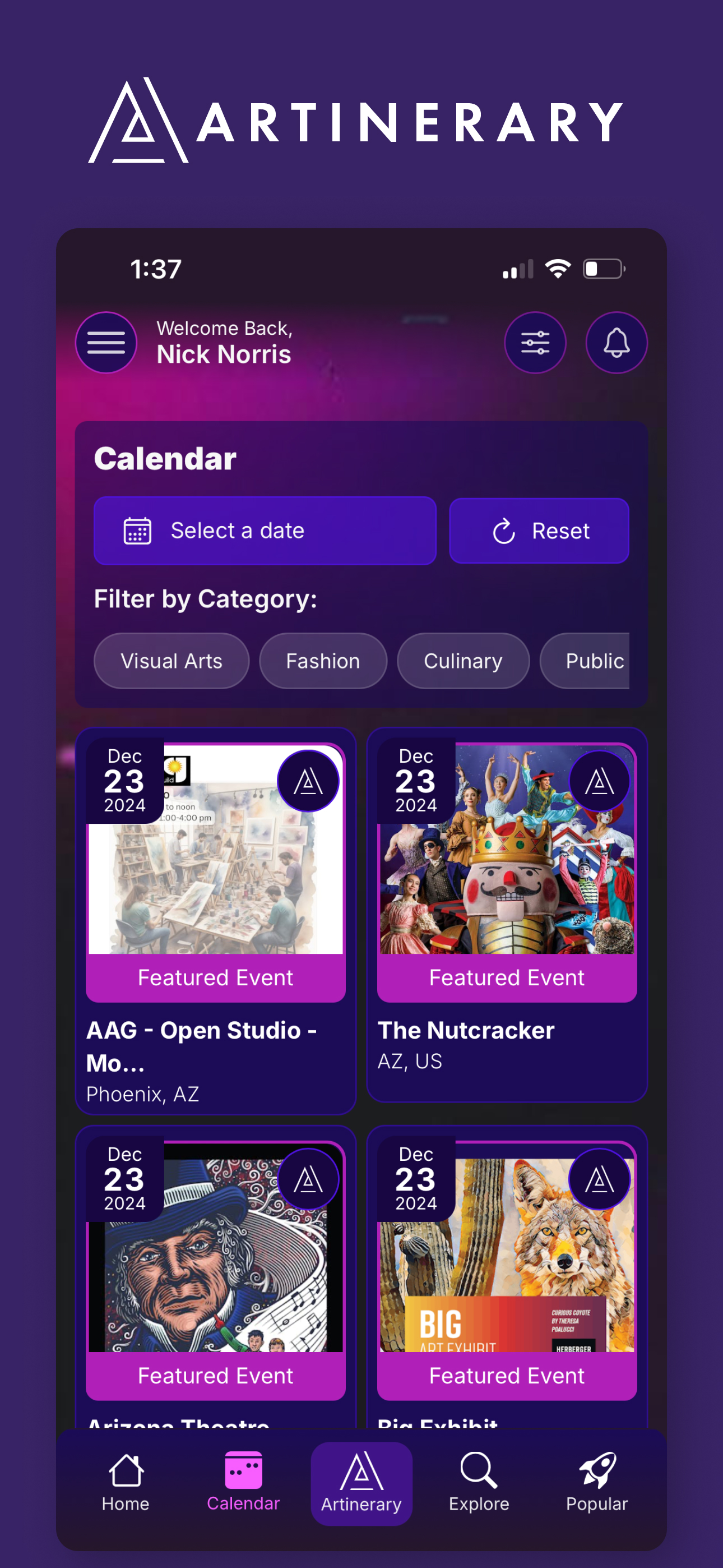Artinerary by Artlink