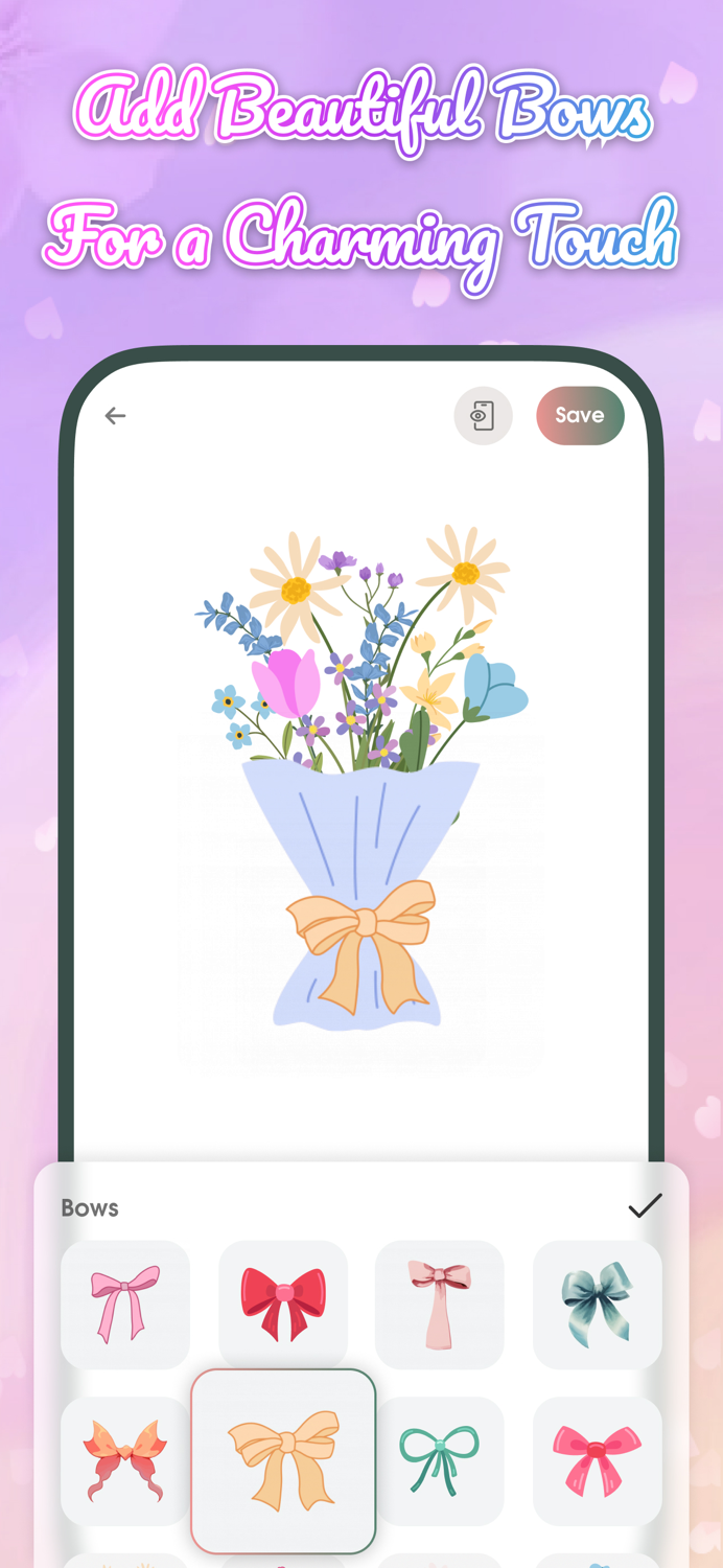 Flower Language DIY Wallpaper
