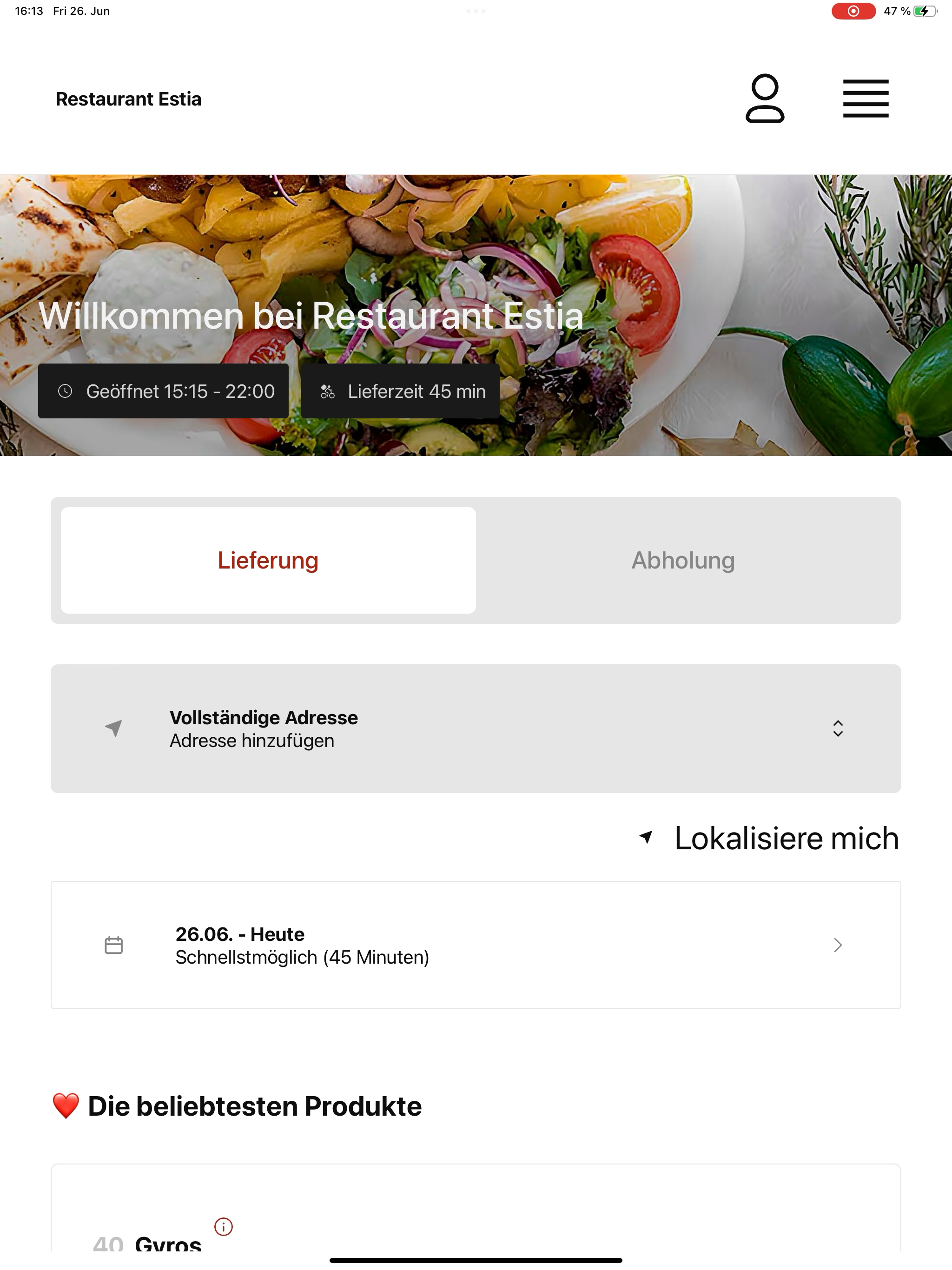 Restaurant Estia screenshot 9