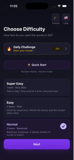 K-word Rain screenshot 2