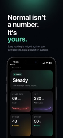 ecg app for watch: PulseByte Screenshot 1 of 3