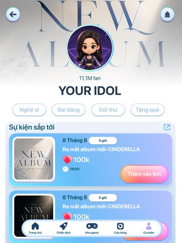 Fanation: Fandom Âm Nhạc Việt iPad screenshot 4