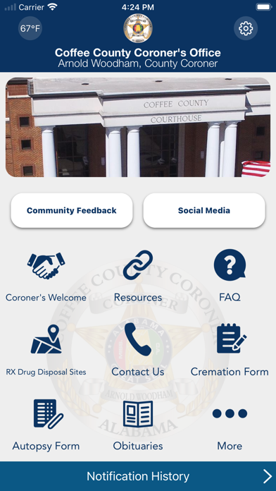 App screenshot