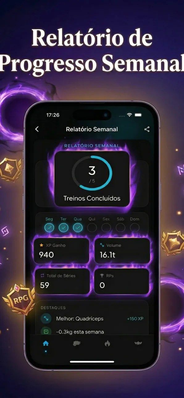 GymLevels: Ranked Gym Workouts iOS Mod IPA screenshot 5 - iOS app interface