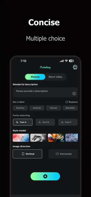 TiTak海外版 - 国际短视频图片编辑生成音频格式转换软件 iPhone screenshot 4