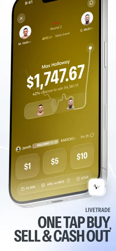 Polymarket: Trade Live Sports screenshot 6 of 8