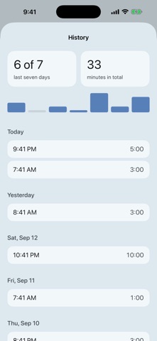 Four & Six Breathing Exercise Screenshot 6 of 7