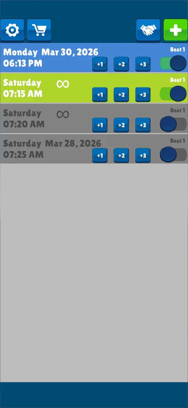 Screenshot #1 pour Shabbat Alarm Clock