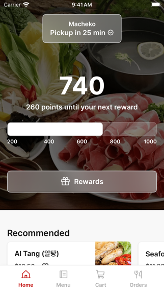 Macheko Grill app screenshot