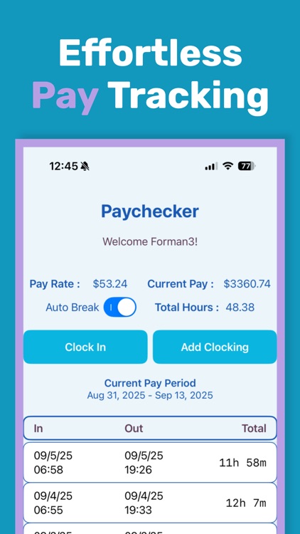 PayChecker+ screenshot-6