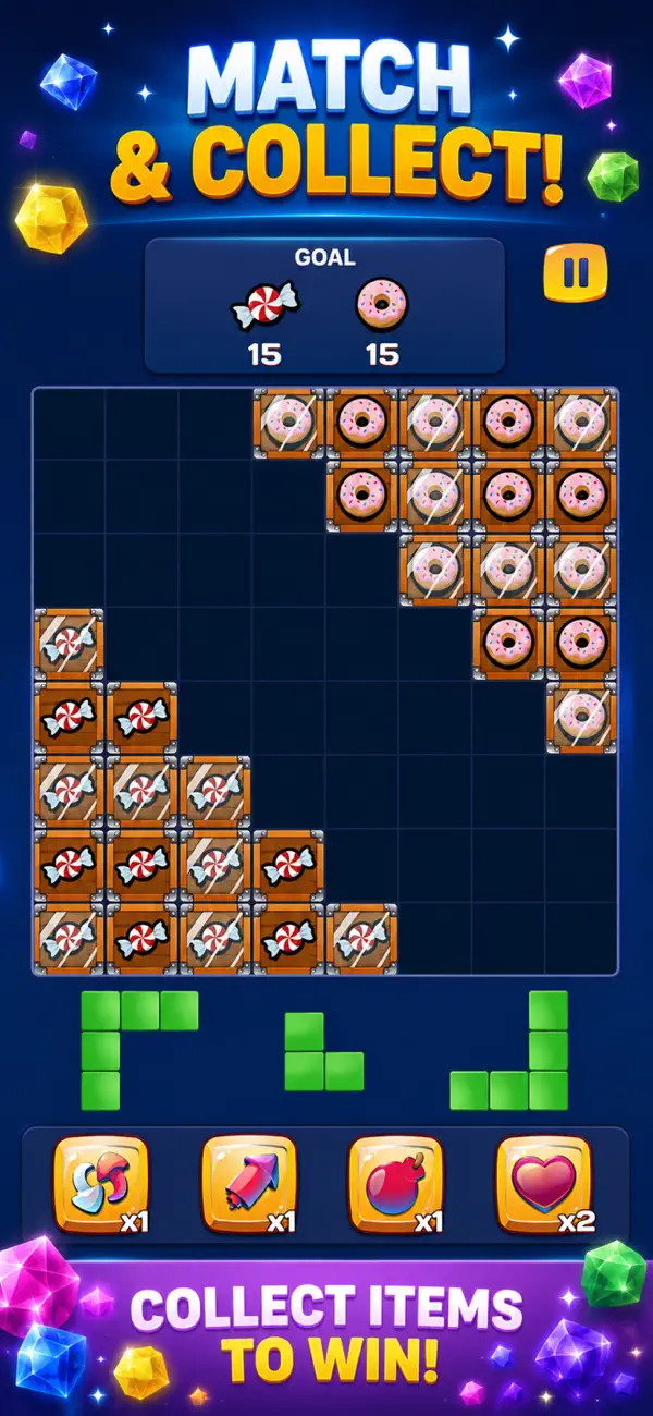 Screenshot #1 pour Block Blaster : Jeux de Puzzle