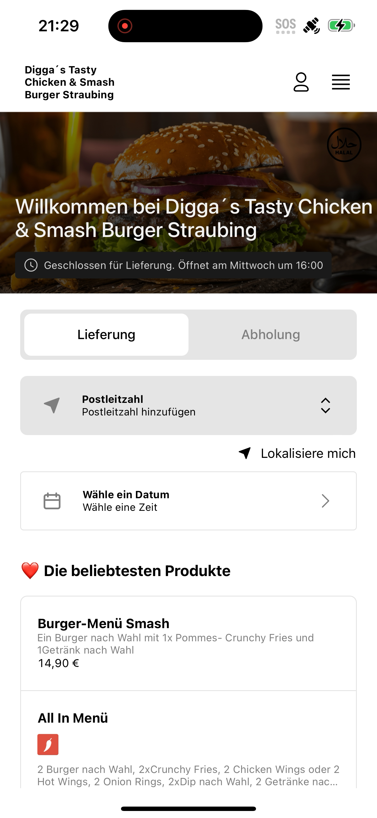 Digga´s Tasty Chicken & Burger screenshot 5