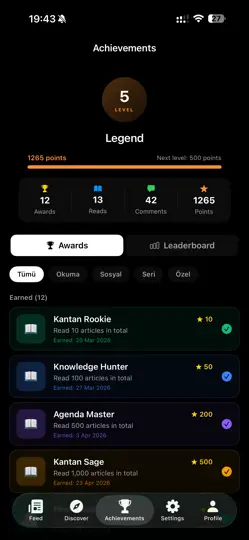 Kantan.News iPhone Ekran Görüntüsü 4