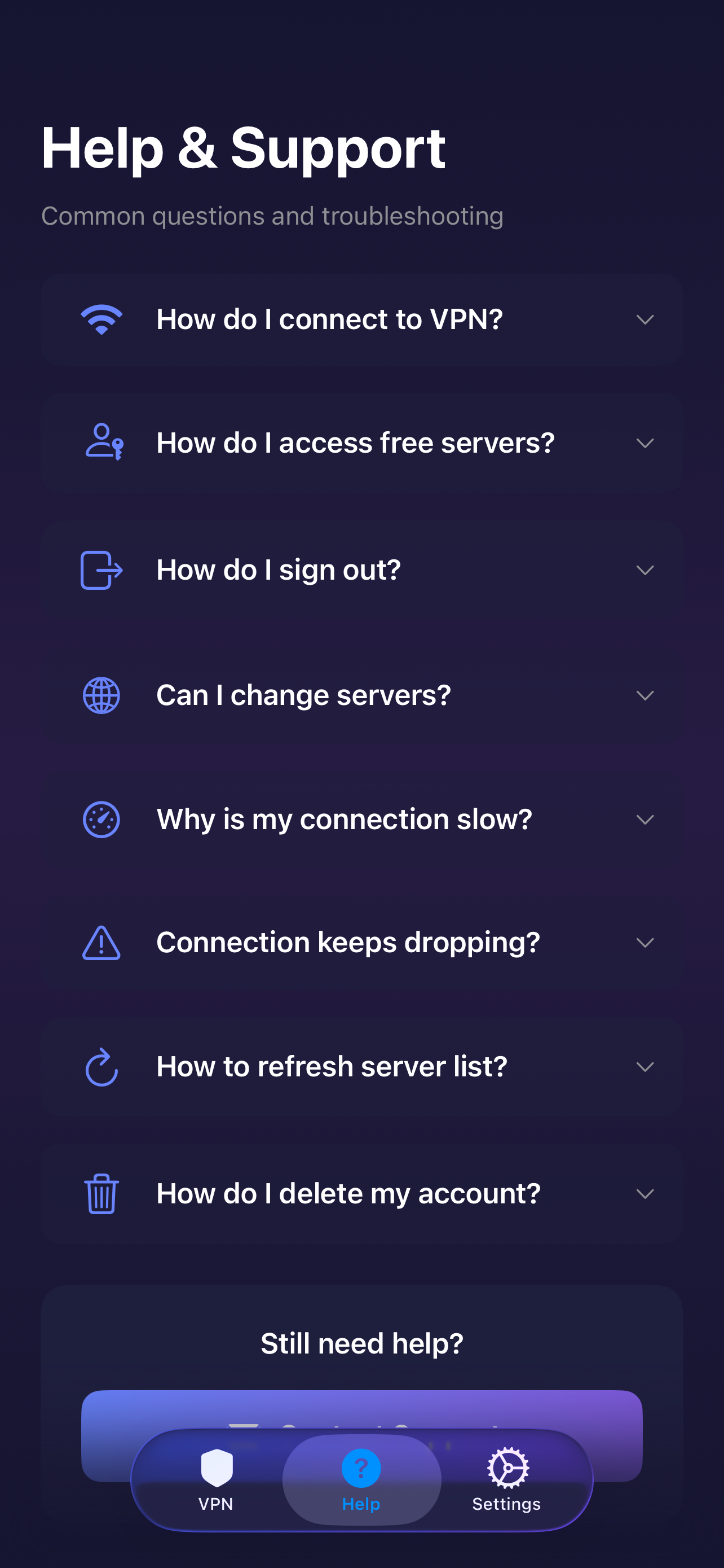 BarjVPN - Fast and Private VPN screenshot 3